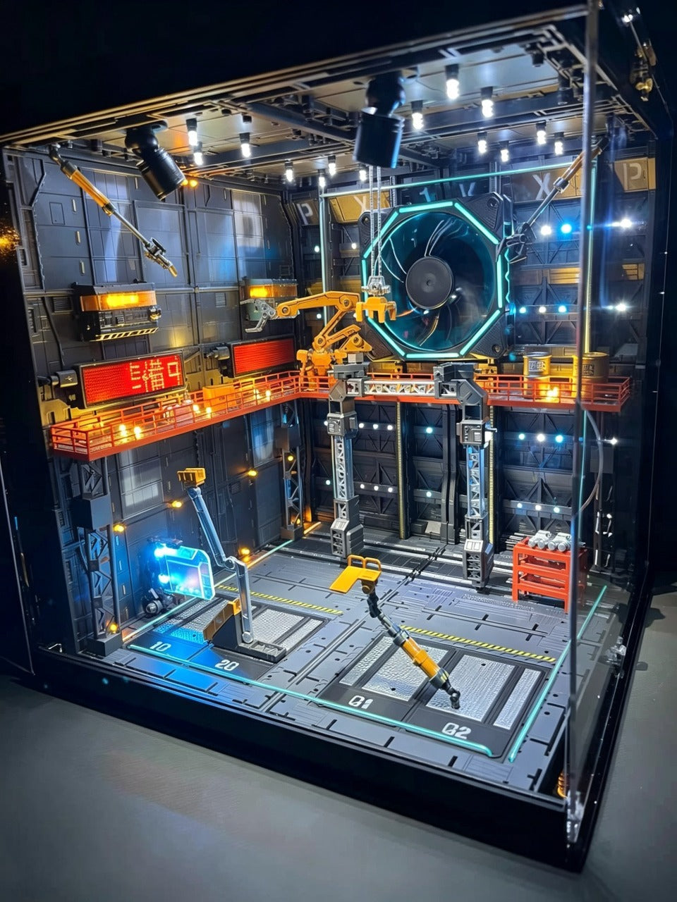 Futuristic LED Showcase