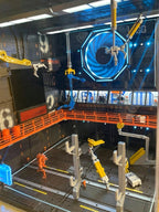 Solo Mecha LED Hangar Display | Cyberpunk Sci-Fi Diorama Box