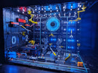 Solo Mecha LED Hangar Display | Cyberpunk Sci-Fi Diorama Box